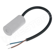 I150V550K-C1 / Motor kondenzátor, motorokhoz, üzemi, 5µF, 450V, Ø28x51mm, vezetékek (I150V550K-C1 / MIFLEX)