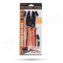 U10140 3in1 / 3az1-ben univerzális krimpelő fogó, három cserélhető betéttel