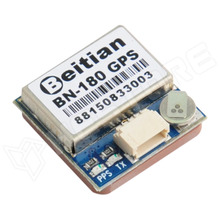 BN-180 / M8030-KT alapú GPS vevő modul, 72 csatorna, max. 10 Hz, patch antenna, UART+PPS kimenet