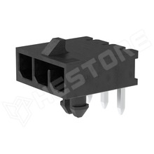 MX-215760-1003, Micro-Fit+, Csatlakozó aljzat, THT, 3.00mm, 13A, 1x3 pólus, fekete (215760-1003 / MOLEX)
