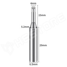 600-4C / Pákahegy, ferde végű, 4mm, BK90 forrasztóállomáshoz és BK906-A1 forrasztópákához (600-4C / BAKON)