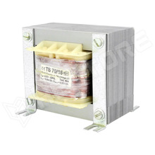 TS7016 / Transzformátor, 230V AC, 2x16.6V AC, 2x2A, 70VA (TS 70/16 / INDEL)