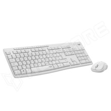 LOGITECH-MK295WH / MK295 Silent vezeték nélküli billentyűzet és egér, magyar, fehér (Logitech)