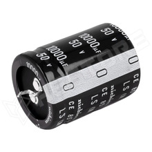 LLS1H103MELB / Kondenzátor, elektrolit, 10000µF, 50V DC, 10mm, hosszú élettartam, nagy impulzusos áram, Ø30x40mm, -40...85°C (LLS1H103MELB / NICHICON)