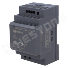 DDR-60G-5 / Tápegység, kimenet: 5V DC, 10.8A, 54W, bemenet: 9...36V DC, DIN sínre (DDR-60G-5 / MEAN WELL)