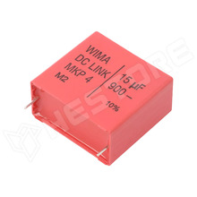 DCP4N051507GD2KSSD / Fólia kondenzátor, polipropilén (PP), 15µF, 37.5mm, THT (DCP4N051507GD2KSSD / WIMA)