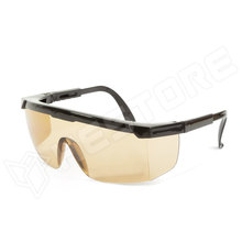 H10384AM / Professzionális védőszemüveg szemüvegeseknek, UV védelemmel - amber (10384AM / HANDY)