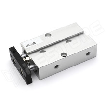 FTN10-20S, Dupla munkahenger, be- és kimenet: M5, dugattyú d=10mm, s=20mm úthossz