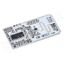 HW-MS03 / Mikrohullámú radar emberi test érzékelő modul, 2.4...5.8GHz