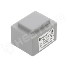 TEZ1.5-X-10V / PCB transzformátor, kiöntött, 1,5VA, 230V AC, 10V, 0.15A (16009-9919 / BREVE TUFVASSONS)