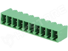 15EDGVC-3.81-10P / Szétkapcsolható sorkapocs, egyenes, 3.81mm, Pólusok száma: 10, zöld (15EDGVC-3.81-10P-14-00A(H) / DEGSON ELECTRONICS)
