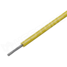 SIF2.50-Y / Vezeték, SiF, sodrat, Cu, ónozott, 1 x 2.5mm2, LSZH, szilikon, sárga (23708 / HELUKABEL)