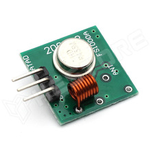 RF433-JTX / 433MHz RF adó modul (SAW rezonátoros, ASK/OOK moduláció)