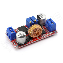 XL4015-5A-M / DC-DC step down modul, áramkorlátos töltő, 4...32V DC - 1.25...30V DC, 5A