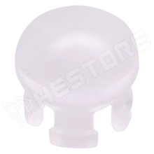 FIX-LEM-123 / LED fényvezető lencse, kerek, 3mm LED-hez, Ø5.8x5mm, szerelőfurat: Ø4.6mm (FIX-LEM-123 / FIX&FASTEN)