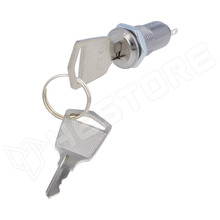 S-1091B-1-134 / Kulcsos kapcsoló, 2 stabil pozíció, OFF-ON, 90°, #134 kulcs, 0 pozícióban kivehető kulcs (S-1091B-1(SAME KEY CODE: #134) / HIGHLY)