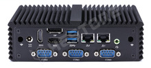 APQ160P / Ipari számítógép, Intel Celeron J3160, 1.6GHz, Intel HD, 2 HDMI, 6 USB, 2 Gigabit