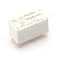PE014012 / Relé, SPDT, 12V DC, 5A / 250V AC, 5A / 30V DC (PE014012 / TE Connectivity)
