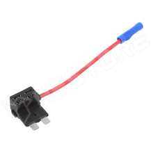 ADD1210 / Késes autóbiztosíték foglalat elosztó, 19x13mm-es Standard biztosítékhoz, 12V DC, max. 10A