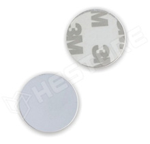 KLAB-125-25x1 / RFID öntapadós korong, TK4100, 125kHz, csak olvasható, fehér