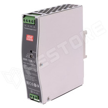DDR-120B-12 / Tápegység, kimenet: 12V DC, 10A, 120W, bemenet: 16,8...33,6V DC, DIN sínre (DDR-120B-12 / MEAN WELL)