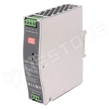 DDR-120C-12 / Tápegység, kimenet: 12V DC, 10A, 120W, bemenet: 33,6...67,2V DC, DIN sínre (DDR-120C-12 / MEAN WELL)