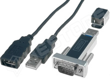 USB1.1-RS232 / Adapter USB 1.1 - RS232 DB9M (DIGITUS)