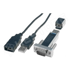 DA-70155-1 / USB-RS232 átalakító, PL2303RA, USB 1.1, 0.8m vezeték (DA-70155-1 / DIGITUS)
