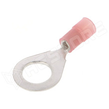 BM80137 / Szemes csatlakozóvég, M8, 8.3mm/14mm , 0.25...1.5mm2, piros (BM80137 / BM GROUP)