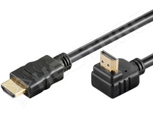 HDMI 31915 / Kábel, HDMI-HDMI, HDMI 1.4, 1m 270° (Goobay)