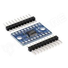 TXS0108E-M / TXS0108E alapú kétirányú 8 csatornás logikai szintillesztő modul, 3.3V / 5V