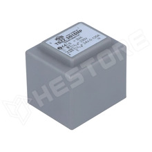 1x24V 3VA 230V / PCB transzformátor, kiöntött, EI30, 3VA, 230V AC, 24V, 0.125A (TSZZ3/015MP / INDEL)