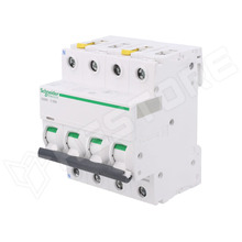 A9F04725 / Kismegszakító, túláramvédő kapcsoló, 25A, C, 3+N, 400V AC, 6kA (A9F04725 / SCHNEIDER ELECTRIC)
