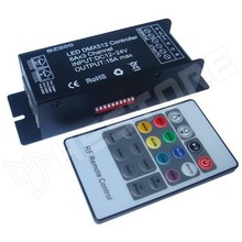 LLDV216W6C / DMX LED vezérlő, 12V, 3 csatorna, 216W (LLSZVDMX6CH216W20K / LIFE LIGHT LED)