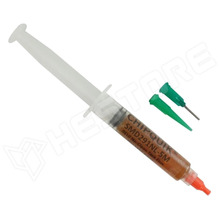 SMD291NL-5M / Folyasztószer, REL0, flux, no clean, ólom mentes forrasztáshoz, Luer Lock fecskendő, adagoló tűvel, 5g/5cc (Chip Quik)