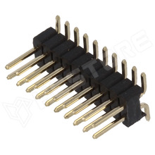 ZL322-2X10P / Tüskesor, függőleges, tördelhető, 2x10 pin, RM1.27, SMT (DS1031-08-2*10P8BS-4-1 / CONNFLY)