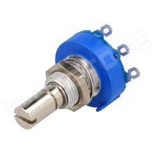 3852A-282-502AL / Potenciométer, axiális, egyfordulatú, 5kΩ, 2W, ±10%, 6.35mm, 12.7mm (3852A-282-502AL / BOURNS)