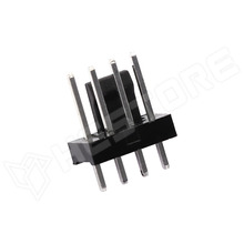 KF2510-31P-BK / Csatlakozó tüskesor, apa, 4 pólusú, egyenes, 2.54mm, 3p és 4p ventilátor csatlakozóhoz, fekete