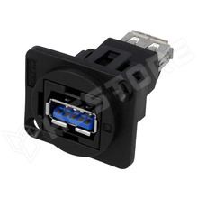 CP30205N / USB A 3.0 aljzat, kétoldalas toldóidom (CP30205N / CLIFF)