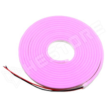 N006120BB1LZ-P / NEON LED szalag, rózsaszín, 2835, 12V DC, 120LED/m, 8W/m, 12x6mm, IP65 (N006120BB1LZ (PINK) / IPIXEL LED)