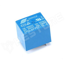 SRD-24VDC-SL-A / Relé, SPST-NO, 24V DC, 10A / 250V AC (SRD-24VDC-SL-A / SONGLE)