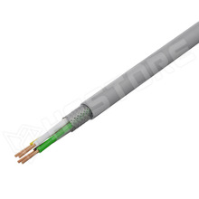 18191521 / Vezeték, LiYCY, árnyékolt, 4x0.25mm2, PVC, szürke, 300V (18191521 / HELUKABEL)