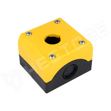 M22-IY1 / Ház, 1 férőhelyes tokozat (vészleállítóhoz), 22mm, IP67, 72 x 80 x 56mm, sárga (M22-IY1 / 216536 / EATON ELECTRIC)