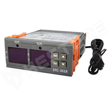STC3018-24V / Hőmérséklet szabályzó, hűtés-fűtés mód, 24V, relé kontakt kimenet, 10A/240V