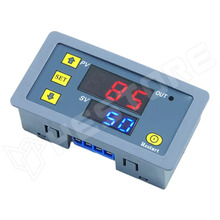 T3230-12V / Digitális időzítő relé, kettős LED kijelző, ciklus időzítő, 12V DC