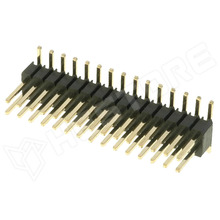 ZL322-2X15P / Tüskesor, függőleges, tördelhető, 2x15 pin, RM1.27, SMT (DS1031-08-2*15P8BS-4-1 / CONNFLY)
