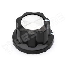 MF-A02-23 / Potenciométer forgató gomb, 6mm-es tengelyre, Ø23 x 13.5mm