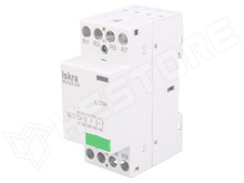 IKA25-04/230V / Mágneskapcsoló, 4-pólusos installációs, NC x4, 230V AC, 25A, DIN (30.046.015 / ISKRA)