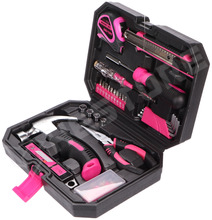 SX3025-PINK-66 / Szerszámkészlet, 66 db-os, pink