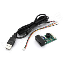 GM67 / QR kód és vonalkód olvasó modul, 1D/2D, 5V DC, USB, UART